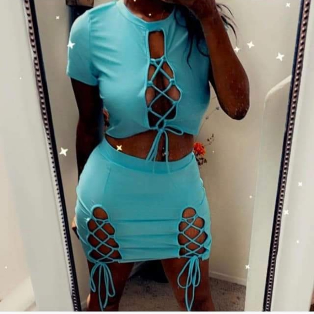 2 PC skirt set